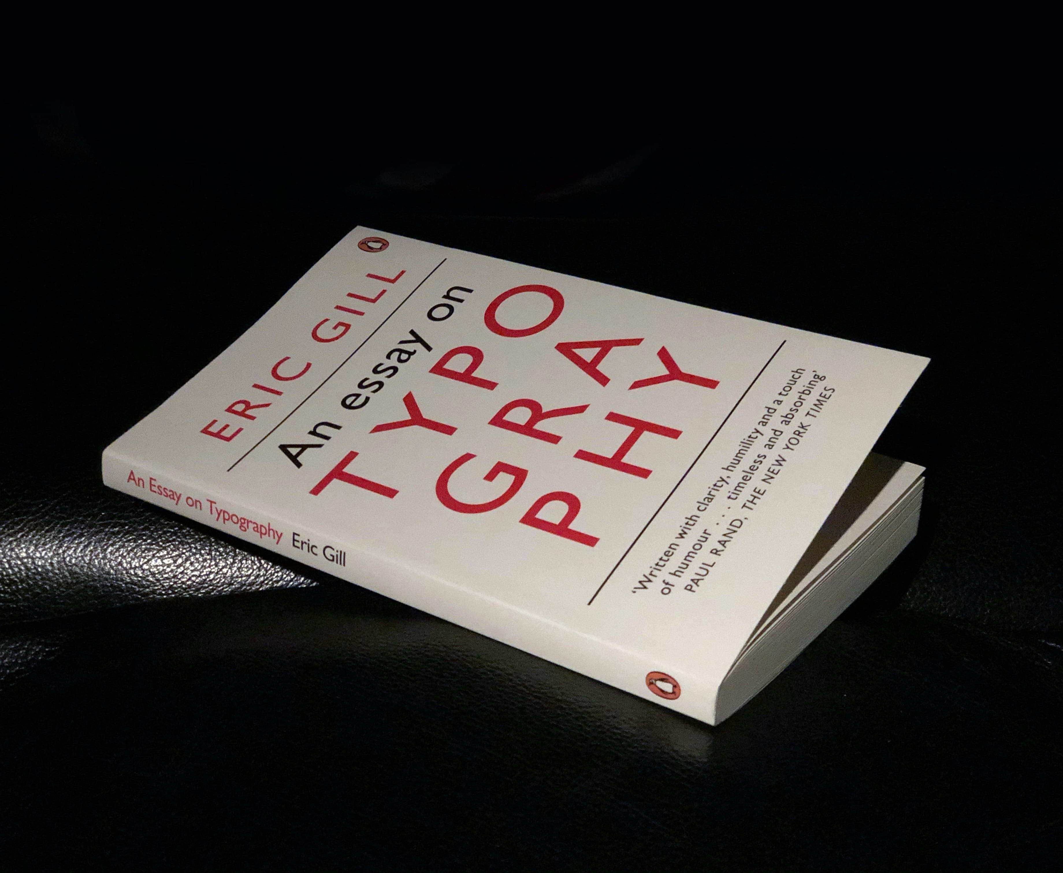 An Essay on Typography (Eric Gill)